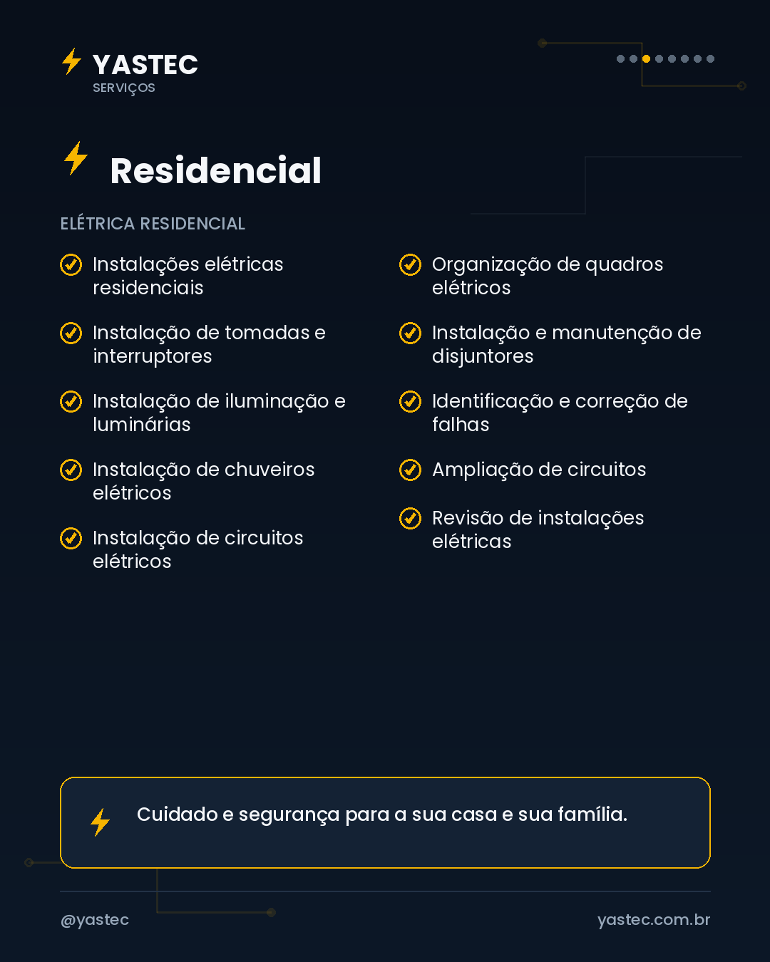 Yastec - serviços residenciais