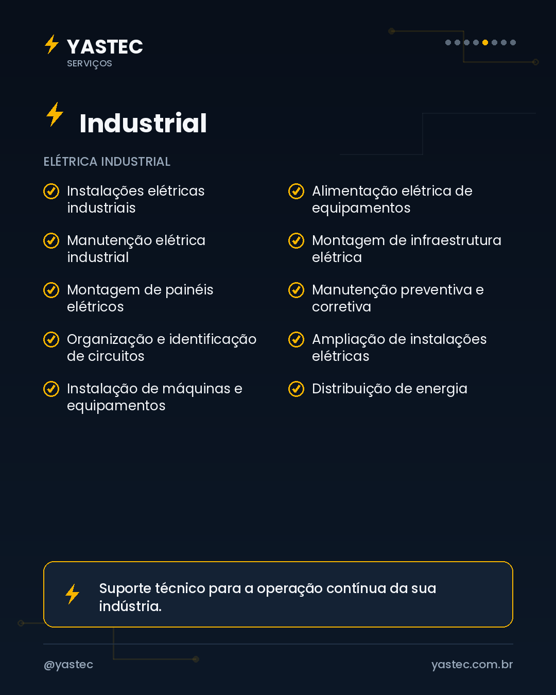 Yastec - serviços industriais